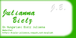 julianna bielz business card